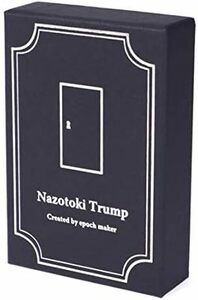【新品・未使用】謎解きトランプ Nazotoki Trump Created by epoch maker 謎解き カードゲーム 玩具 パズル
