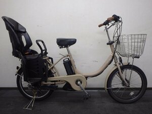 中古電動アシスト自転車 １円売切り!!機関良好 ヤマハ　PAS babby　 【大阪・兵庫・京都・奈良】は送料3800円でお届け!!