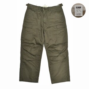 定価22000円 FOB FACTORY エフオービーファクトリー F0503 カーゴパンツ Cargo Pants ミクロコード生地 日本製 Mサイズ メンズ M759335