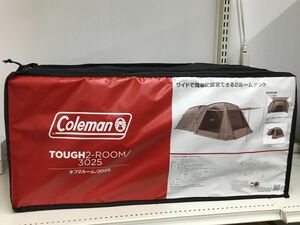 未使用【Coleman】コールマン　タフ２ルーム DX　テント　2206748　3025　キャンプ用品　アウトドア【郡山うねめ通り店】