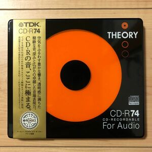 【日本製】TDK 音楽用CD-R THEORY 74分 650MB CD-RTH74N 計1枚