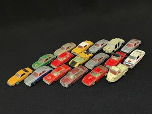 Q436 【70年代旧車トミカ 計17点まとめ】 2000GT-E サバンナ 8000M ミゼットなど/60