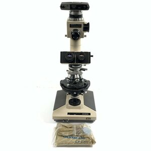OLYMPUS オリンパス BHSP 顕微鏡 [撮影装置 PM-10AK / フィルムカメラ C-35AD-4 付き]●簡易検査品
