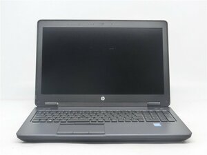 中古　HP　ZBOOK　15　Core5世代I7　 15型 　通電します　起動しません　ノートパソコン　詳細不明/ジャンク品　送料無料