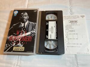 ウェス・モンゴメリー イギリス　BBC Jazz 625 wes montgomery jazz guitar ジャズギター VHSビデオテープ