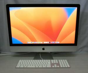 ●○iMac Retina 5K 27inch 2017/i7-7700K 4.2G/メモリ16G/512GB SSD/Radeon Pro 580/MNEA2J/A○