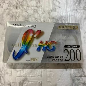 Victor JVC ビデオカセットテープ ハイグレード 200 collection HG スケルトン　年代物