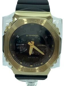 CASIO◆カシオ/クォーツ腕時計_G-SHOCK/ラバー/BLK/GM-2100G-1A9JF