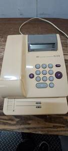 EC-510【2354S】電子チェックライター EC-510 オフィス用品【一般】現状品 長期保管品 写真参照 通電確認済 小切手