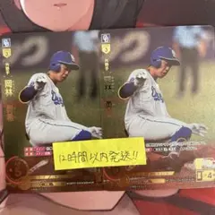 プロ野球カードゲーム　DREAM ORDER 岡林 勇希　ur 2枚