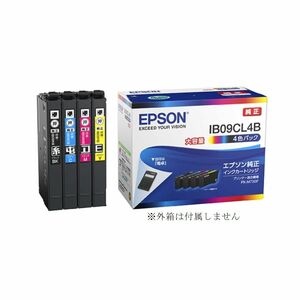 IB09CL4B エプソン EPSON 純正 インクカートリッジ 4色パック 大容量タイプ プリンターインク PX-M730F PX-S730 セットアップ