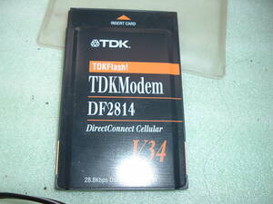 ＡZ5-3-55　TDK　TDK Modem　DF2814B/M　DirectConnectCelluar　V.34