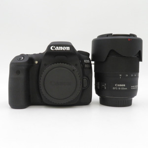 CANON EOS デジタル一眼レフカメラ EOS 80D EF-S18-135 IS USM レンズキット 有効画素約2420万画素 レンズフード付き