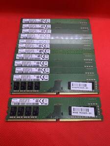 Samsung 8GB 1Rx8 PC4-2666V-UA2-11 デスクトップPC用DDR4メモリ　8GB12枚セット計96GB 管9
