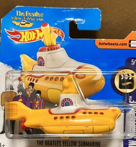 ショートカード ホットウィール ザ ビートルズ イエロー サブマリン THE BEATLES YELLOW SUBMARINE 