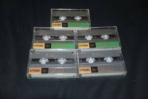 TDK 生カセットテープ　　　5本セット