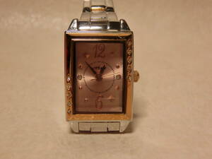 【№0708-レO6005R】中古品： VIFFLEUR VIF093L-PK1 レディース腕時計 作動品 目たちものありません綺麗な商品です