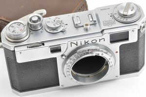 Nikon S2 ニコン Ｓ２ 革ケース 日本光学 東京 NIPPON KOGAKU TOKYO 日本製 JAPAN レンジファインダー S 2 Ｓ ２