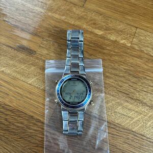 CASIO カシオ 腕時計 ワールドタイム　アナデジABX-610 ツインセプト ビンテージ　動作品
