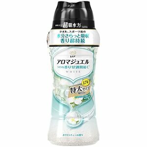 レノア アロマジュエル 香り付け専用ビーズ ホワイトティー 本体 特大 805mL