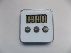 磁石付きキッチンタイマー/mo-K-58-5504/単体/timer/ベル/鈴/鳴る/知らせる/電池/エレクトロニクス/技術/ブザー/安い/きれい/料理/時間