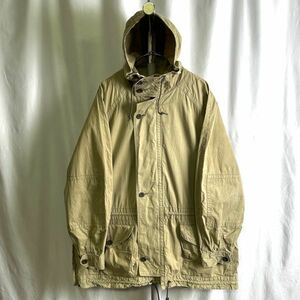 90s タイ製 BANANA REPUBLIC TRAVEL SAFARI デザイン マウンテン ジャケット M パーカー トラベル サファリ バナリパ 80s ビンテージ