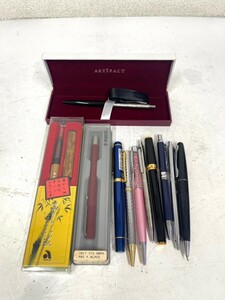 E313　ボールペン　シャーペン　まとめ売り　PLATINUM　プラチナ　CHROMATIC　PILOT　パイロット　SWAROVSKI　OHTO　PARKER　他　筆記用具