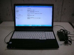 Fujitsu LIFEBOOK A576/SX(Intel Core i3 6006U 2GHz/8GB)現状！パーツ取りに！