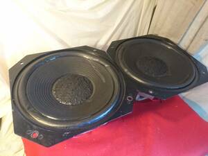 ■ DIATONE / PW-3020CM ■ Pair of Woofer 8ohms 30W アルニコ 30cmウーファー 左右ペア 通電OK