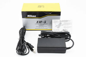 ★☆Nikon ニコン ACアダプタ EH-5 D100 D300 D700他 元箱 使用説明書付き #4041☆★