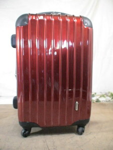 4703　Aucma　赤　TSAロック付　スーツケース　キャリケース　旅行用　ビジネストラベルバック