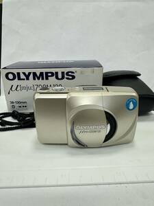 【1円スタート！動作未確認】OLYMPUS μ ZOOM 130 オリンパス ミュー ズーム コンパクトフィルムカメラ 中古 詳細不明 ジャンク