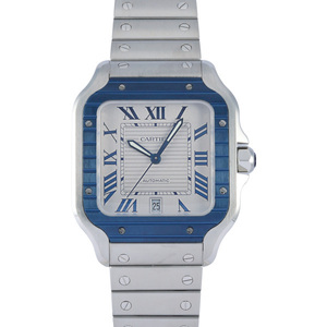 カルティエ Cartier サントス ドゥ ウォッチ WSSA0047 グレー文字盤 中古 腕時計 メンズ
