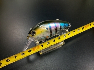 ノリーズ ショットオメガビッグ62 #207H/ホログラムフラッシングギル(ボーン) USED 田辺哲男 NORIES SHOT OMEGA BIG CRANKBAIT