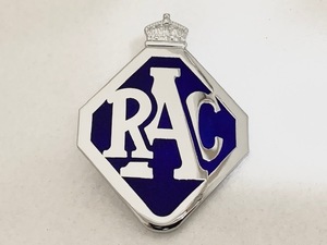 RAC グリル バッジ カー バッチ ダイヤ型 1940 ミニ ジャガー 英国製 TOYE KENNING