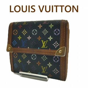LOUIS VUITTON ルイヴィトン ポルトモネビエ・カルトクレディ 三つ折り 財布 ウォレット ブラック系　M92984