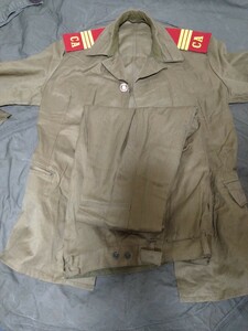 ソ連軍　M69上下　地上軍軍曹　肩章付