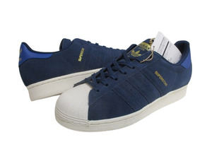 新品☆最安 adidas skatebarding アディダススケートボーディング SuperStar ADV スーパースターADV NAVY/ROYAL BLUE SIZE:US8.5(26.5cm)