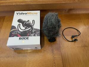 RODE Microphones ロードマイクロフォンズ VideoMicro 超小型コンデンサーマイク【中古品】