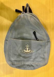 中古☆Vivienne Westwood ヴィヴィアン・ウエストウッド リュック バックパック デニム◆8678