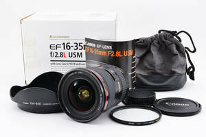 【美品】Canon キヤノン EF 16-35mm f/2.8 L USM 箱付　A1480