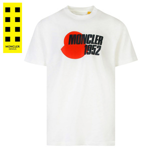 送料無料 137 MONCLER GENIUS モンクレール ジーニアス ホワイト 8C00002 8390T 半袖 Tシャツ size M
