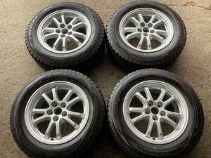 M6936 プリウス 50 純正 15インチアルミ＆195/65R15 スタッドレスタイヤ4本セット☆彡