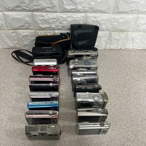 CANON IXY, NIKON COOLPIX, canon Power Shot , CASIO , OLYMPUS FUJILM ,PANASONIC,SONY RICOH,カメラ 17点セット