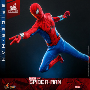 海外限定 400体限定 ホットトイズ ウェブ・オブ・スパイダーマン web of spider man CMS010 HOTTOYS アイアンマン スパイダーマン
