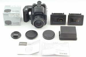 レンズ未使用★箱付 Pentax 645NII N II + FA 75mm f/2.8 Medium Format ペンタックス 中判 フィルムカメラ レンズセット