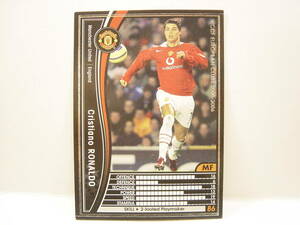 WCCF 2005-2006 黒 クリスティアーノ・ロナウド　Cristiano Ronaldo No.7 Manchester United England 05-06 Panini B