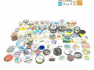 ダイワ フィネスブレイブ、ユニチカ グンター、呉羽化学 シーガー 等 計84点 ラインセット ジャンク品