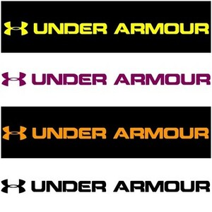 送料0★10cm【UNDER ARMOUR-B】アンダーアーマー★　アスリート・サッカー・野球・スポーツ・オリンピックステッカー(0)(1)