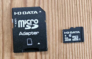 アイ・オー・データ microSDカード 32GB UHS-I(スピードクラス1)/Class10対応